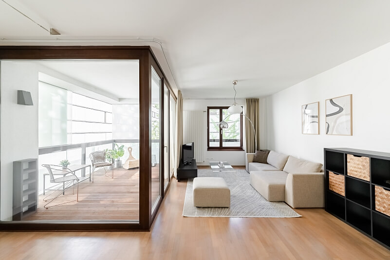 Šaldova, Karlín - Prague 8 | Rent, Apartment One-bedroom (2+kk), 78 m²