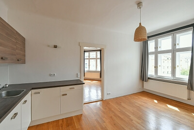 Lucemburská, Žižkov - Prague 3 | Rent, Apartment One-bedroom (2+kk), 65 m²