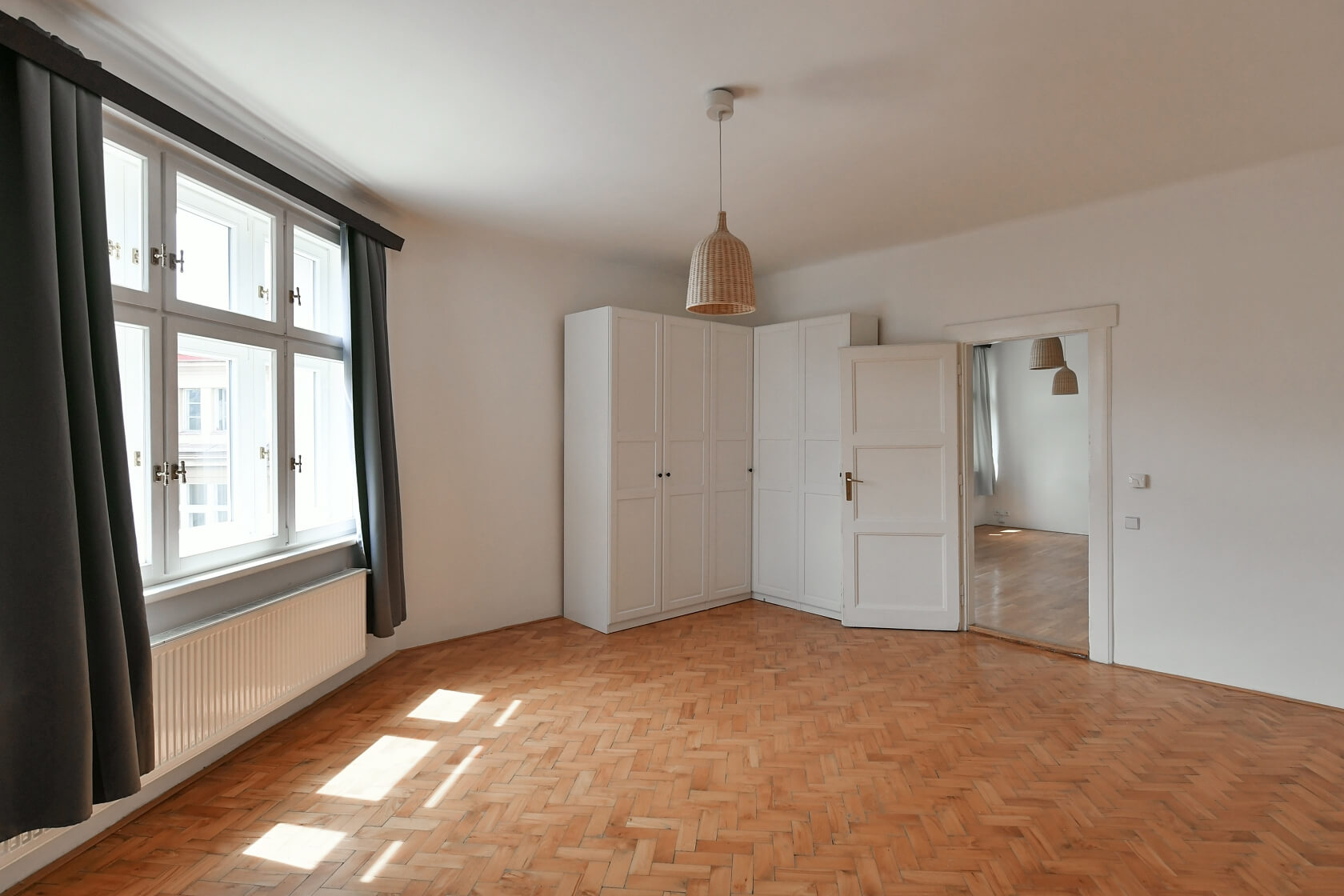 Lucemburská, Žižkov - Prague 3 | Rent, Apartment One-bedroom (2+kk), 65 m²
