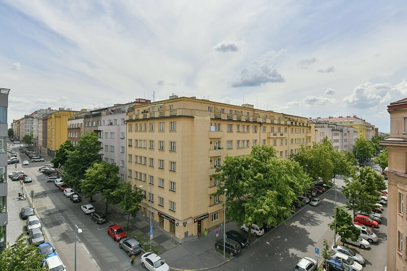 Lucemburská, Žižkov - Prague 3 | Rent, Apartment One-bedroom (2+kk), 65 m²