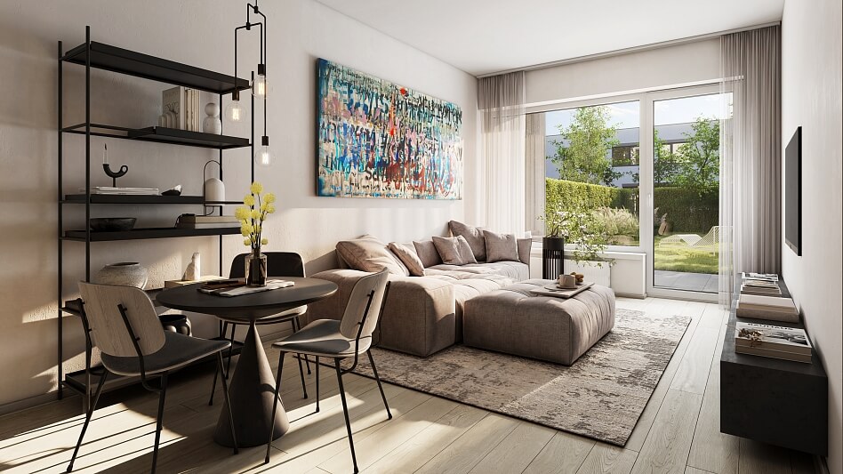 Kurta Hubera, Čakovice - Praha 9 | Prodej, Byt 1+kk, 45 m²