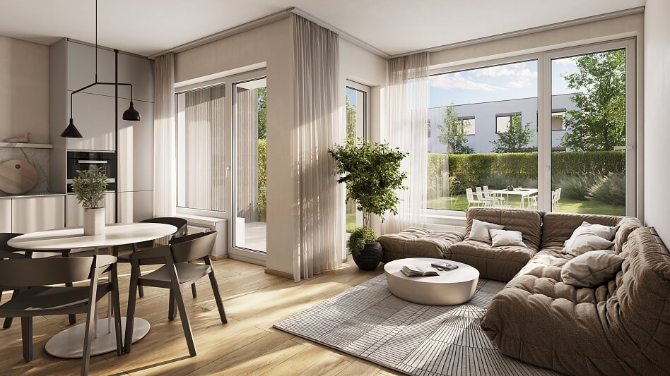 Kurta Hubera, Čakovice - Prague 9 | Sale, Apartment One-bedroom (2+kk), 66 m²