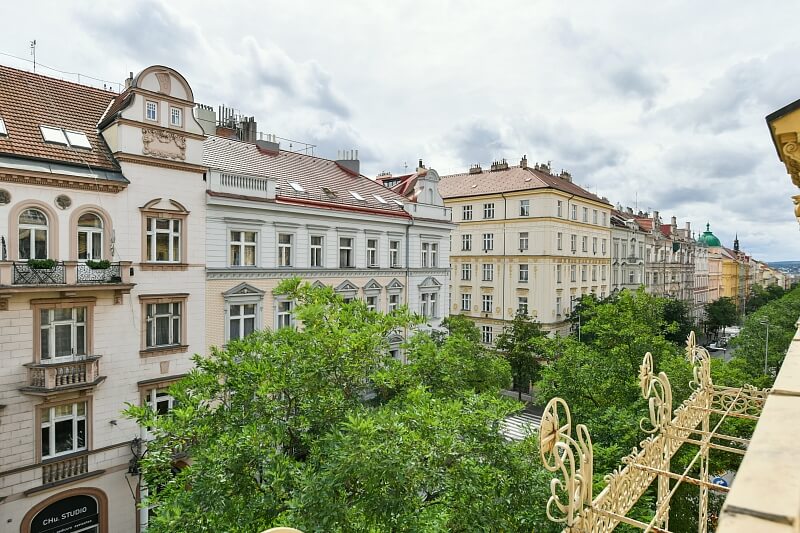 Korunní, Vinohrady - Praha 2 | Pronájem, Byt 2+1, 78 m²