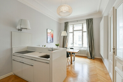 Korunní, Vinohrady - Prague 2 | Rent, Apartment One-bedroom (2+1), 78 m²