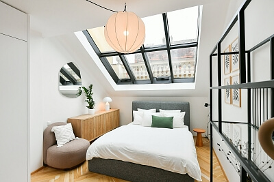 Řipská, Vinohrady - Prague 3 | Rent, Apartment One-bedroom (2+kk), 49 m²