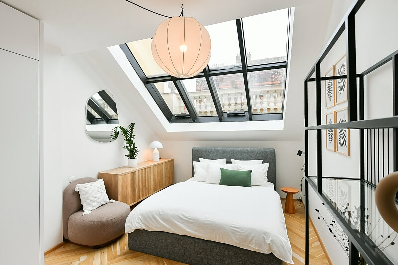 Řipská, Vinohrady - Prague 3 | Rent, Apartment One-bedroom (2+kk), 49 m²