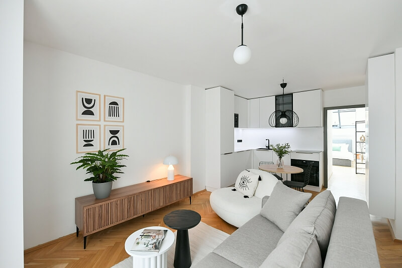 Řipská, Vinohrady - Praha 3 | Pronájem, Byt 2+kk, 49 m²