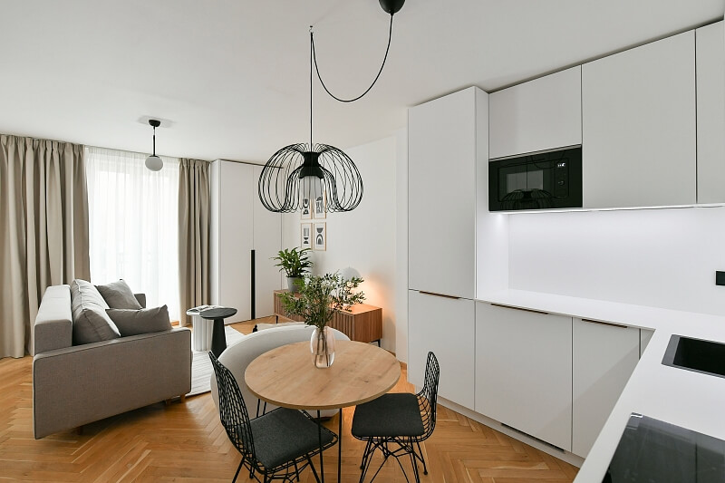 Řipská, Vinohrady - Prague 3 | Rent, Apartment One-bedroom (2+kk), 49 m²