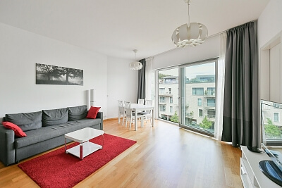 Gabrielská, Smíchov - Prague 5 | Rent, Apartment One-bedroom (2+kk), 66 m²