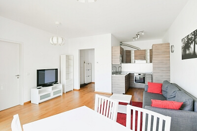 Gabrielská, Smíchov - Prague 5 | Rent, Apartment One-bedroom (2+kk), 66 m²