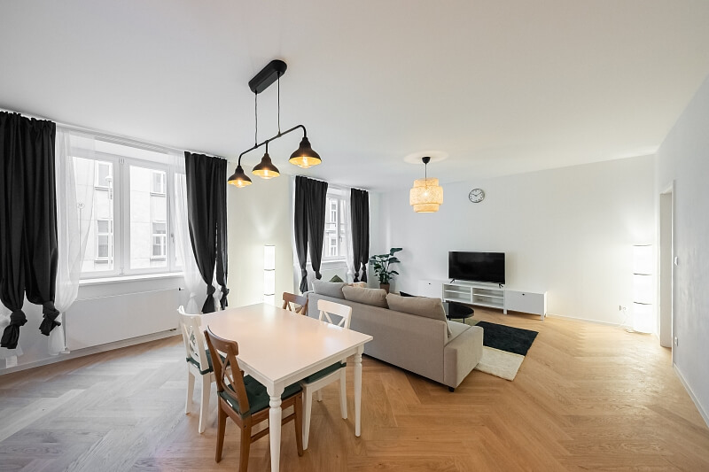 Londýnská, Vinohrady - Prague 2 | Rent, Apartment Two-bedroom (3+kk), 103 m²