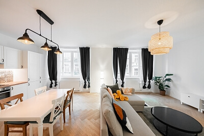 Londýnská, Vinohrady - Prague 2 | Rent, Apartment Two-bedroom (3+kk), 103 m²