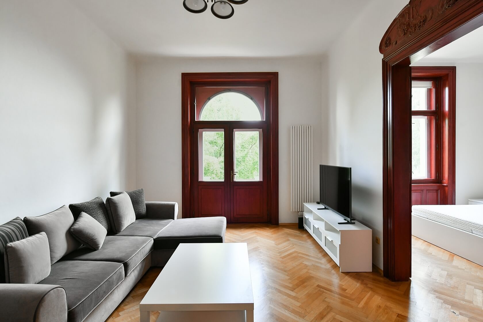 Janáčkovo nábřeží, Smíchov - Prague 5 | Rent, Apartment One-bedroom (2+1), 72 m²