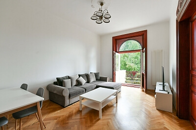 Janáčkovo nábřeží, Smíchov - Prague 5 | Rent, Apartment One-bedroom (2+1), 72 m²