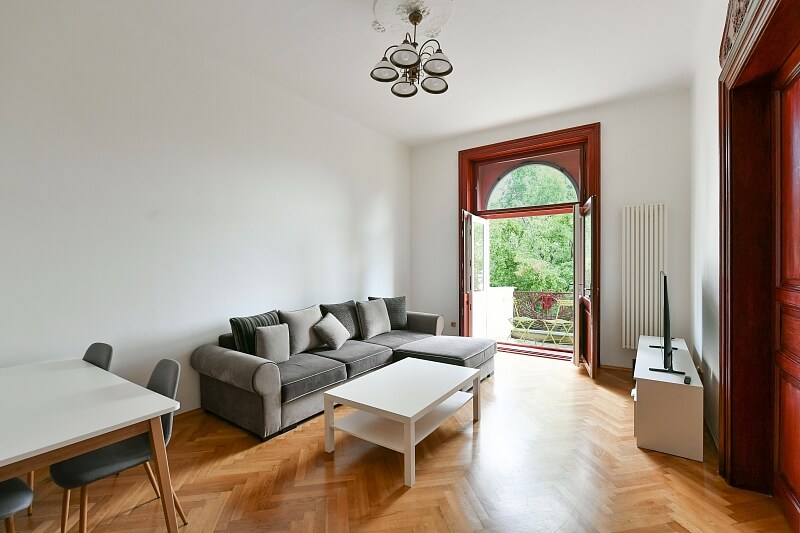 Janáčkovo nábřeží, Smíchov - Prague 5 | Rent, Apartment One-bedroom (2+1), 72 m²