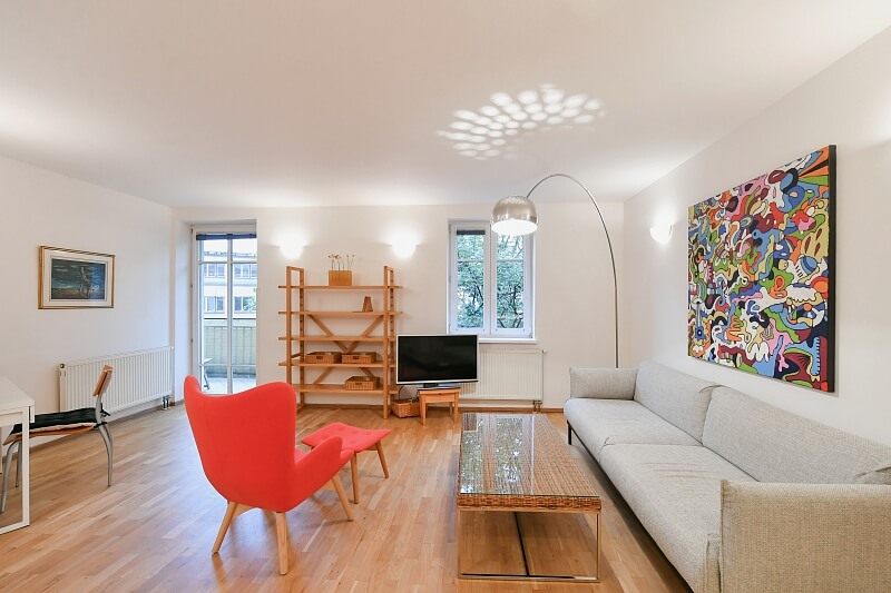 Francouzská, Vinohrady - Praha 2 | Pronájem, Byt 3+kk, 88 m²