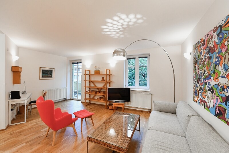 Francouzská, Vinohrady - Prague 2 | Rent, Apartment Two-bedroom (3+kk), 88 m²