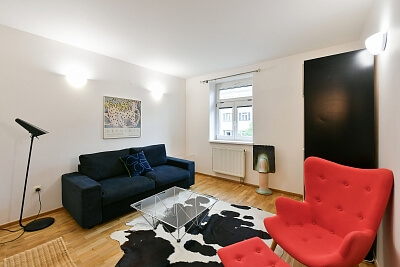 Francouzská, Vinohrady - Prague 2 | Rent, Apartment Two-bedroom (3+kk), 88 m²