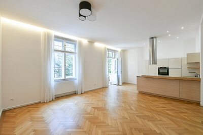 Národní obrany, Bubeneč - Praha 6 | Pronájem, Byt 3+kk, 105 m²