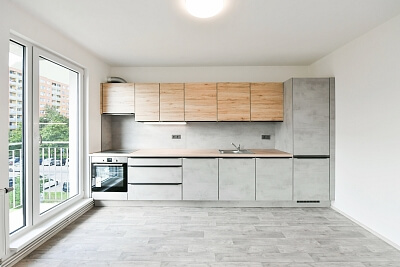 Bryksova, Černý Most - Prague 9 | Rent, Apartment One-bedroom (2+kk), 60 m²