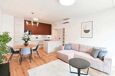 Křižíkova, Karlín - Prague 8 | Rent, Apartment One-bedroom (2+kk), 61 m²