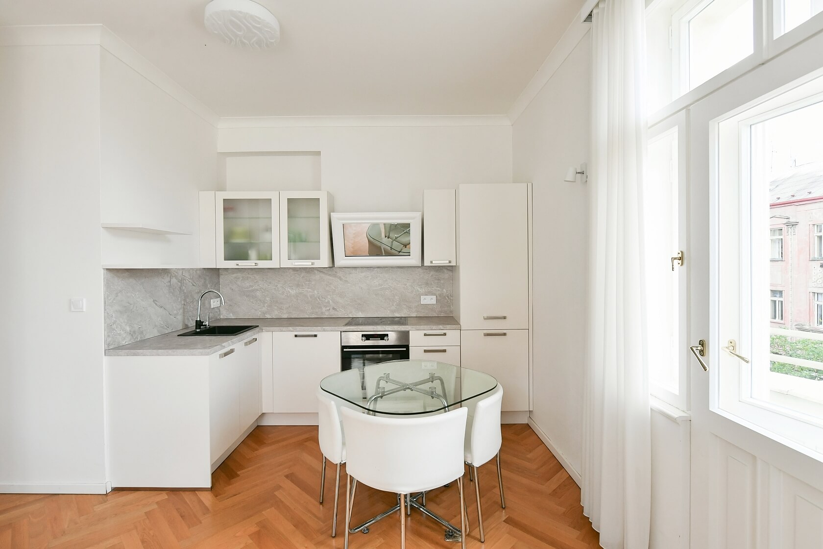 Slavíkova, Žižkov - Prague 3 | Rent, Apartment One-bedroom (2+kk), 46 m²