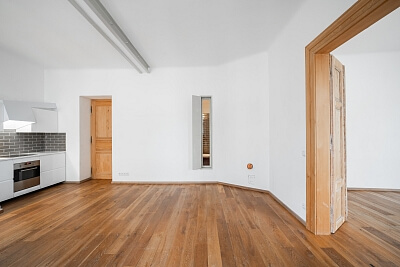 Bořivojova, Žižkov - Prague 3 | Rent, Apartment One-bedroom (2+kk), 66 m²
