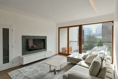 Nad Smetankou, Hrdlořezy - Prague 9 | Rent, Apartment Two-bedroom (3+kk), 94 m²