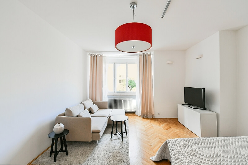 Baranova, Žižkov - Praha 3 | Pronájem, Byt 1+1, 59 m²