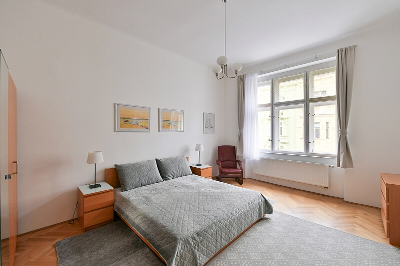 Krkonošská, Vinohrady - Prague 2 | Rent, Apartment Two-bedroom (3+1), 97 m²