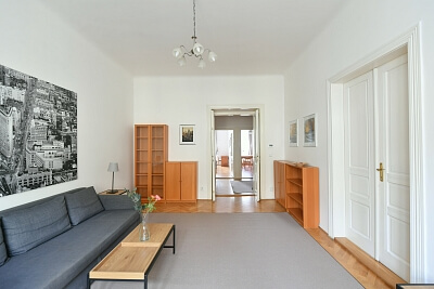 Krkonošská, Vinohrady - Prague 2 | Rent, Apartment Two-bedroom (3+1), 97 m²