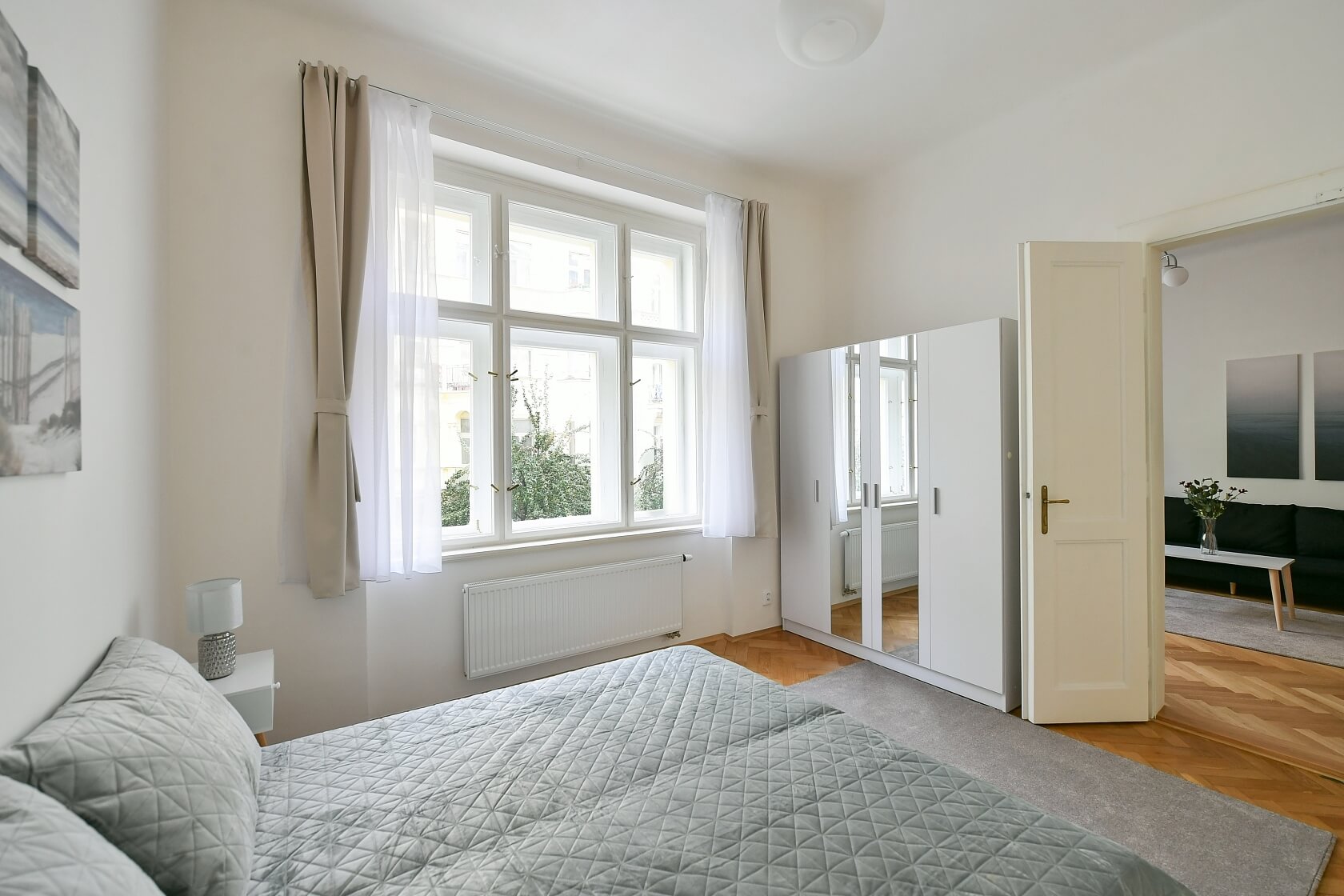 Krkonošská, Vinohrady - Prague 2 | Rent, Apartment One-bedroom (2+kk), 56 m²
