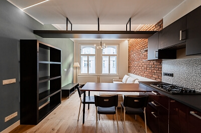 Bořivojova, Žižkov - Prague 3 | Rent, Apartment One-bedroom (2+kk), 45 m²