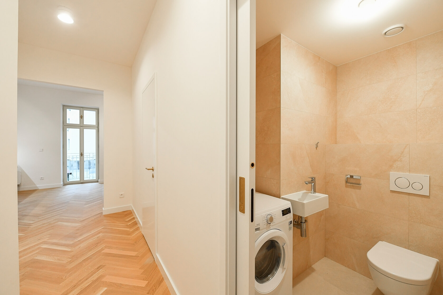 Bořivojova, Vinohrady - Prague 3 | Rent, Apartment One-bedroom (2+kk), 46 m²