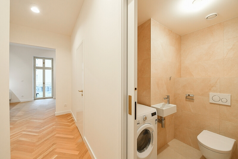 Bořivojova, Vinohrady - Prague 3 | Rent, Apartment One-bedroom (2+kk), 46 m²