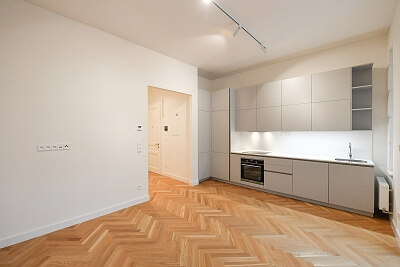 Bořivojova, Vinohrady - Prague 3 | Rent, Apartment One-bedroom (2+kk), 46 m²