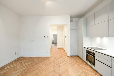 Bořivojova, Vinohrady - Prague 3 | Rent, Apartment One-bedroom (2+kk), 46 m²