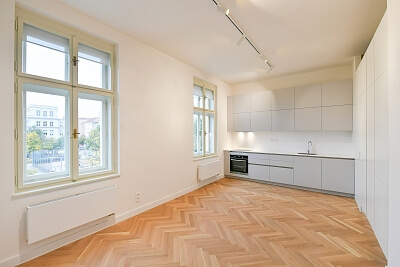 Bořivojova, Vinohrady - Praha 3 | Pronájem, Byt 2+kk, 42 m²