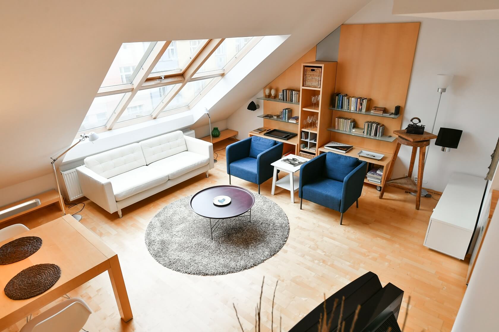 Moravská, Vinohrady - Prague 2 | Rent, Apartment Two-bedroom (3+kk), 112 m²