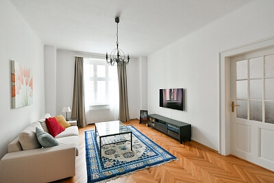 dr. Zikmunda Wintra, Bubeneč - Prague 6 | Rent, Apartment One-bedroom (2+1), 96 m²