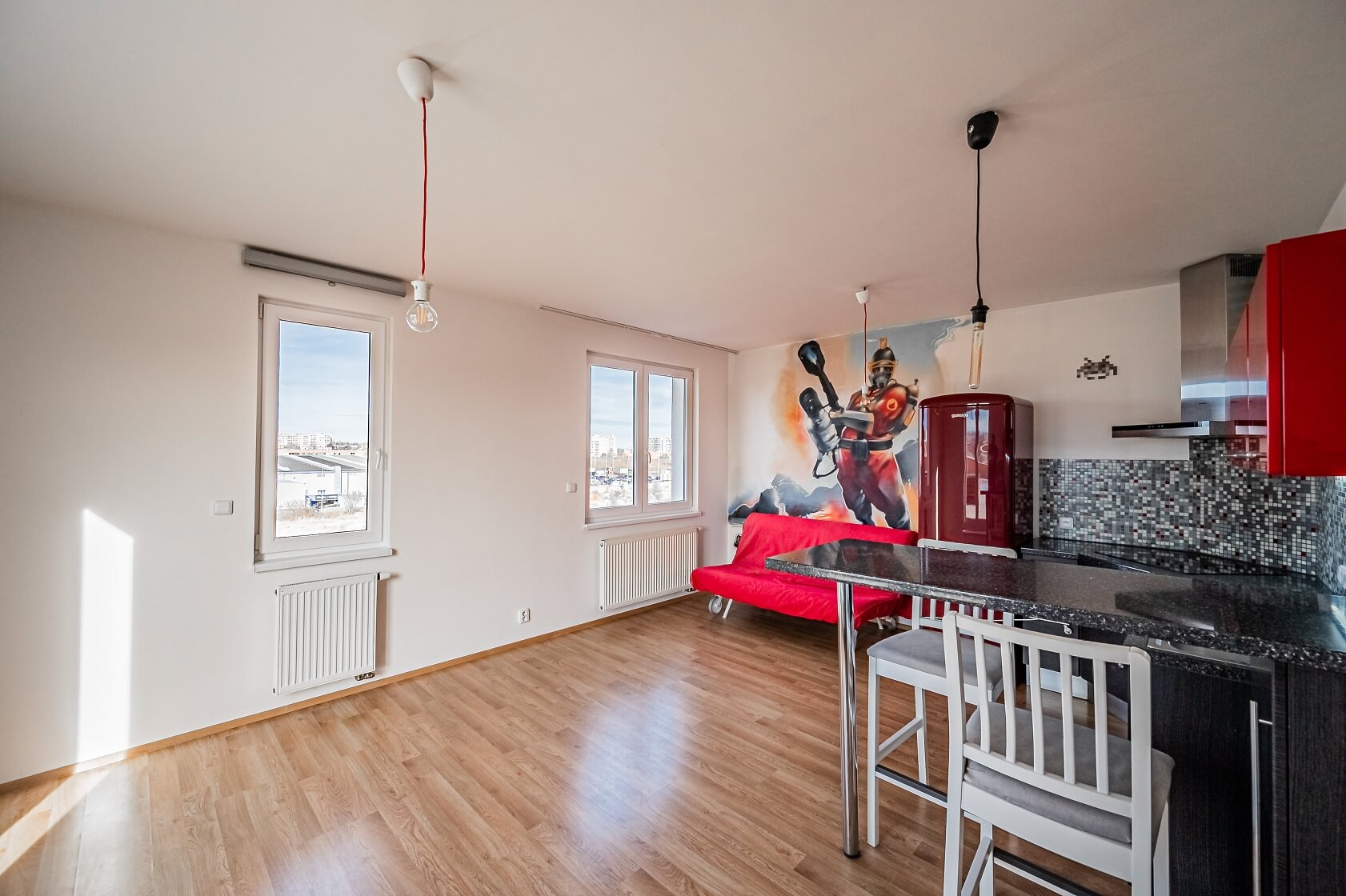 Radouňova, Stodůlky - Praha 5 | Pronájem, Byt 1+kk, 128 m²
