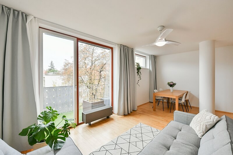 Českobratrská, Žižkov - Prague 3 | Rent, Apartment Two-bedroom (3+kk), 86 m²