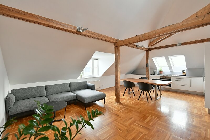 Karla Engliše, Smíchov - Prague 5 | Rent, Apartment Two-bedroom (3+kk), 145 m²