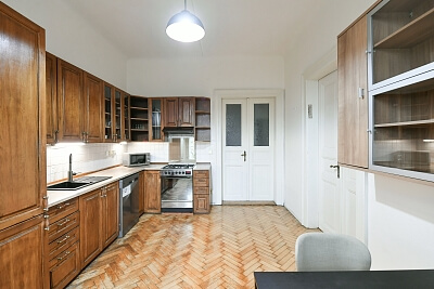 Lublaňská, Vinohrady - Prague 2 | Rent, Apartment Two-bedroom (3+1), 86 m²