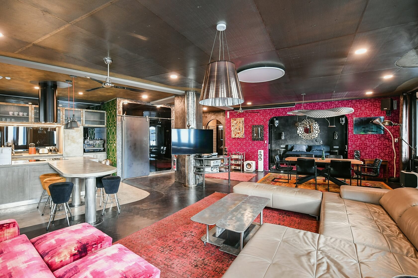 Antonínská, Holešovice - Praha 7 | Pronájem, Byt 1+kk, 129 m²