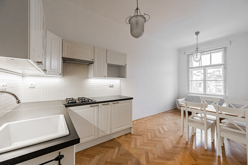 Čerchovská, Vinohrady - Prague 2 | Rent, Apartment One-bedroom (2+kk), 45 m²