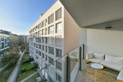 Breitfeldova, Karlín - Prague 8 | Rent, Apartment One-bedroom (2+kk), 54 m²