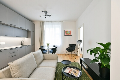 Mydlářka, Dejvice - Prague 6 | Rent, Apartment One-bedroom (2+kk), 46 m²