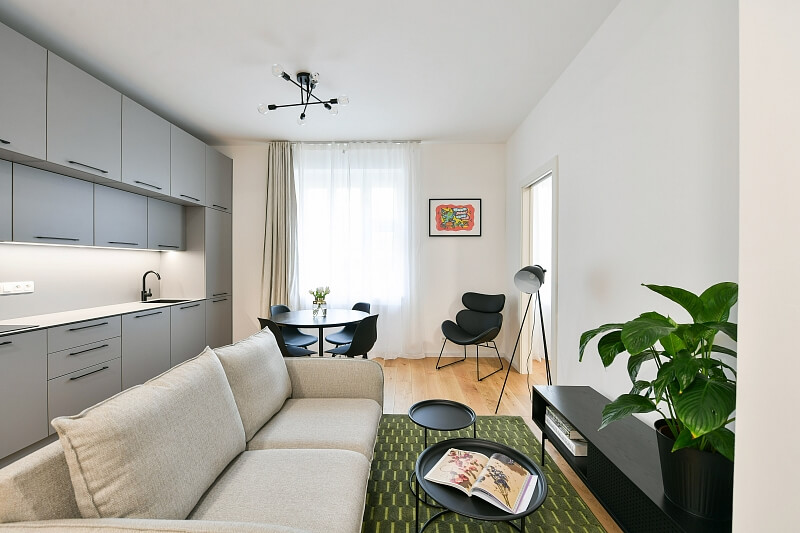 Mydlářka, Dejvice - Prague 6 | Rent, Apartment One-bedroom (2+kk), 46 m²