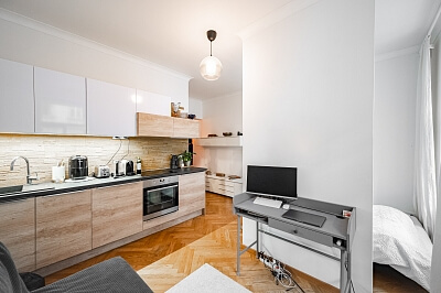 Černomořská, Vršovice - Praha 10 | Prodej, Byt 1+kk, 26 m²